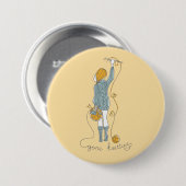 編み物中毒 缶バッジ (正面&裏面)