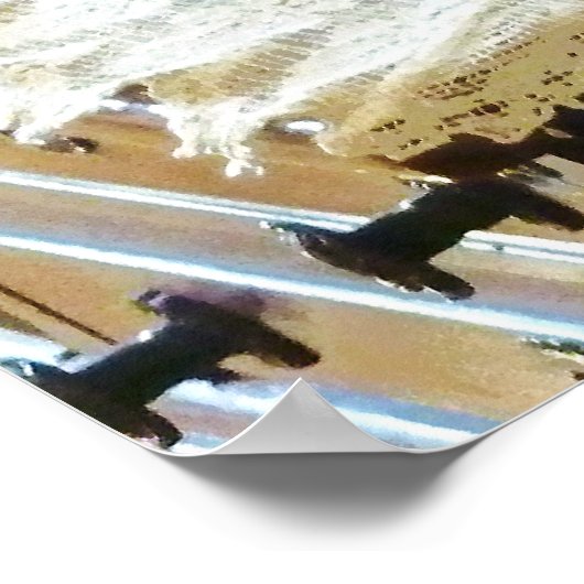 編み物供給 ポスター (角)