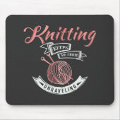 編み物保がゲグを解き放つ マウスパッド (正面)