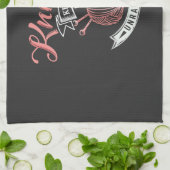 編み物保私の解除ノベルティ キッチンタオル (折り畳み)