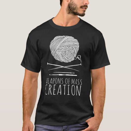 編み物大量生産兵器 Tシャツ (正面)