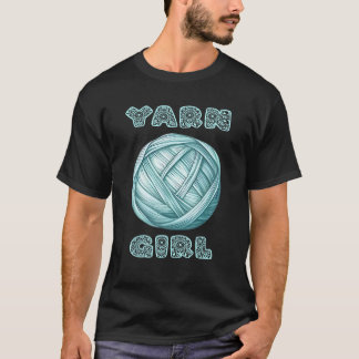 編み物女子のニット+かぎ針編み+ソーイングの引用 Tシャツ
