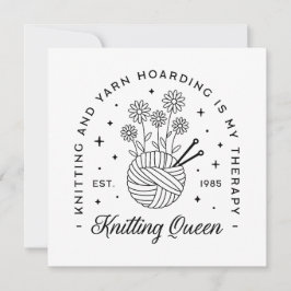 編み物女王 ユーモアたっぷりの糸コレクター