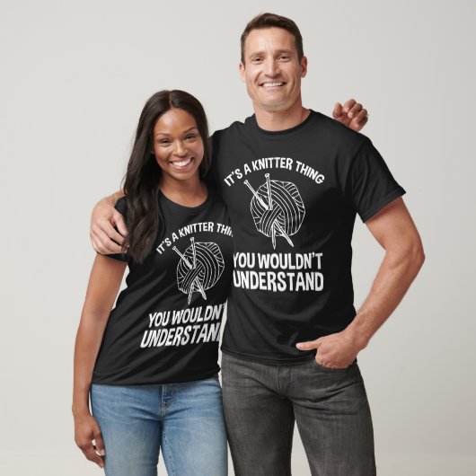 編み物好きな人にはわかるけど、一般人にはわからない Tシャツ (ユニセックス)