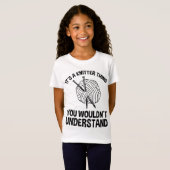 編み物好きにはわかるけど、一般人にはわからない Tシャツ (正面フル)