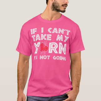 編み物好きのためのおもしろかぎ針ニットシャツ Tシャツ