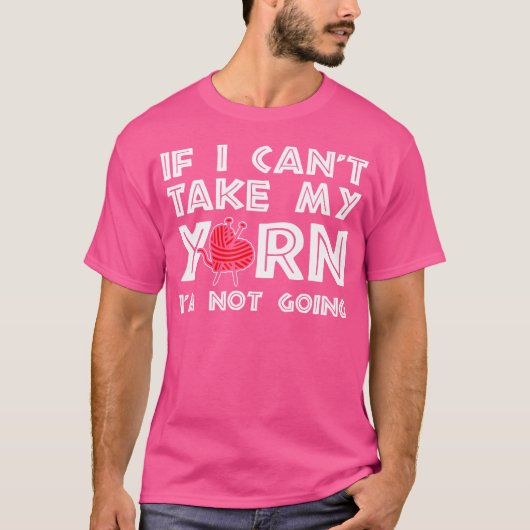 編み物好きのためのおもしろかぎ針ニットシャツ Tシャツ (正面)