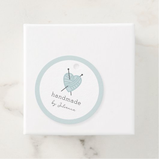 編み物小規模企業ラベル フェイバータグ (インサイチュ)