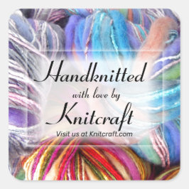 編み物工芸 スクエアシール