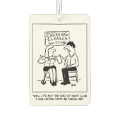 編み物成人教育夕べクラスナイトクラブ カーエアーフレッシュナー (裏面)