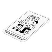 編み物成人教育夜間授業&ナイトクラブ マグネット (左側)