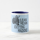 編み物機械 マグカップ (中央)