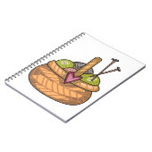 編み物籠 ノートブック (左側)