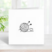 編み物糸のロイヤリティのボールを1つのフリー1x1 ラバースタンプ