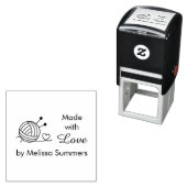 編み物糸クラフトのボール3 セルフインキングスタンプ (インサイチュ)