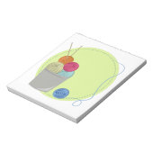 編み物糸 ノートパッド (回転)