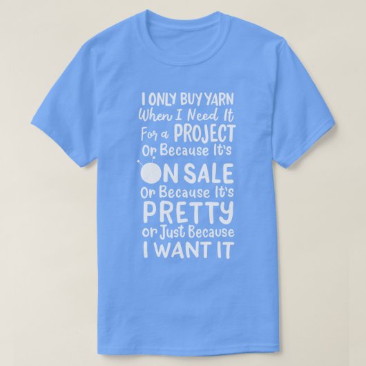 編み物編み物ウール Tシャツ (デザイン正面)