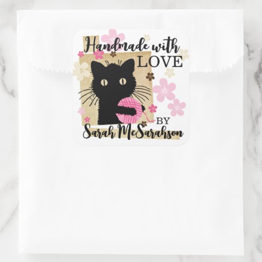 編み物編み編みホームズプンキットヤーン スクエアシール (バッグ)