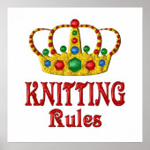 編み物規則 ポスター (正面)