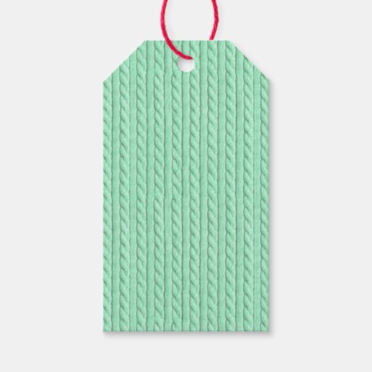 編み物贈与又は事業 ギフトタグ (正面)