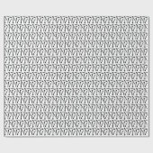 編み物針工芸品 ラッピングペーパー (フラット)