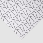 編み物針工芸銀フェイク箔テクスチャ 薄葉紙 (詳細)