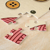 編み物 かぎ針編み ソーイング ツール パターン ジグソーパズル (側面)