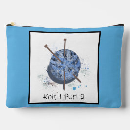 編み物 アクセサリーポーチ