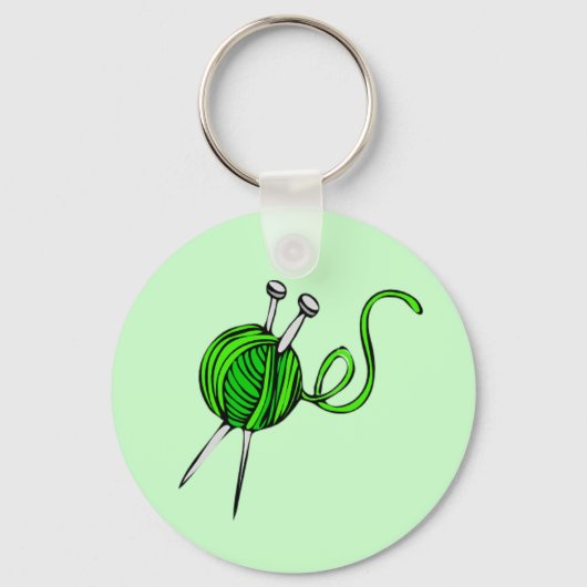 編み物 キーホルダー (正面)