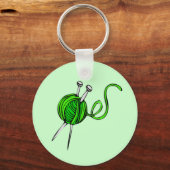 編み物 キーホルダー (正面)