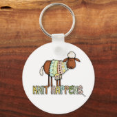 編み物 キーホルダー (正面)