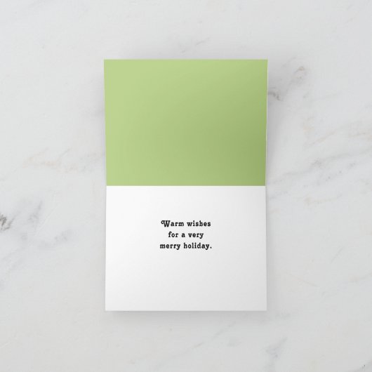 編み物 シーズンカード (内部)