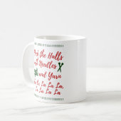 編み物・デッキザホールズヤーン&クラフツホリデイ コーヒーマグカップ (正面左)