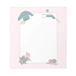 編み物 ノートパッド