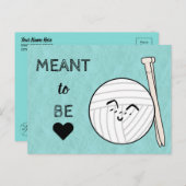 編み物&ヤーン工芸品へ ポストカード (正面/裏面)