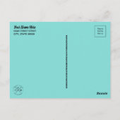 編み物&ヤーン工芸品へ ポストカード (裏面)