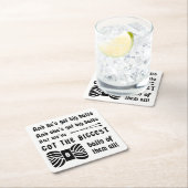 編み物・大きな玉糸工芸品 スクエアペーパーコースター (インサイチュ)