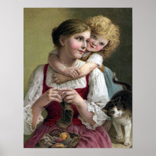 編み物（甘い雑音） ポスター (正面)