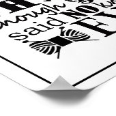 編み物・糸の工芸品が足りない ポスター (角)