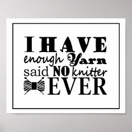 編み物・糸の工芸品が足りない ポスター