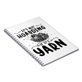 編み物 |裁縫機械編み機おばあちゃんギフト ノートブック (右側)