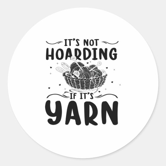 編み物 |裁縫機械編み機おばあちゃんギフト ラウンドシール (正面)