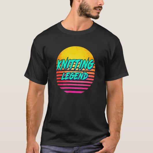 編み物 Tシャツ (正面)