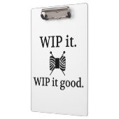 編み物WIPいい工芸品 クリップボード (左)