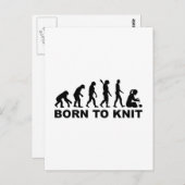 編み生まれ出す進化 ポストカード (正面/裏面)