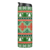 編み目の悪いクリスマスセーター タンブラー (回転右)