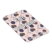 編み糸の編み物のジョークを起こす マグネット (右側)