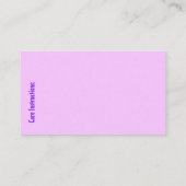 編み糸 名刺 (裏面)