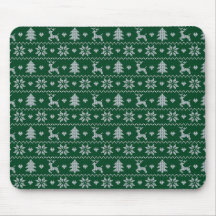 編み込みニットクリスマスパターン