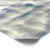 編み雲 ポスター (角)